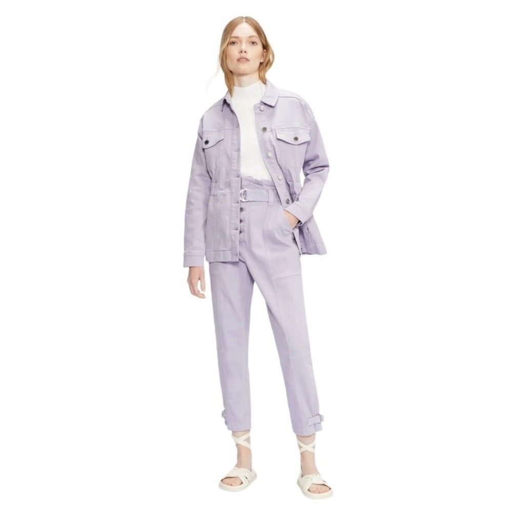 Ted Baker Flintt Paperbag Tapered Leg Jeans
Lilac Size 34 NWT - Picture 2 of 13
